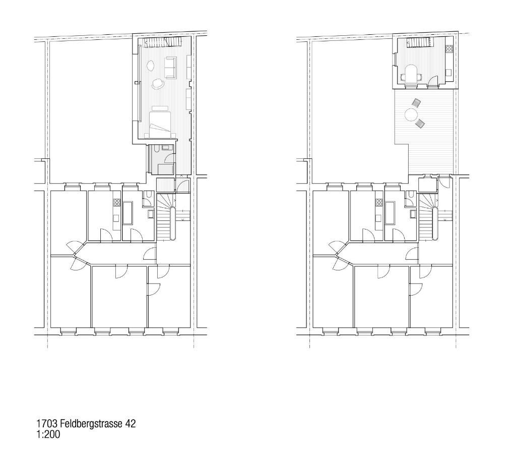 Feldberg Atelier - Courtyard Maisonette Basel